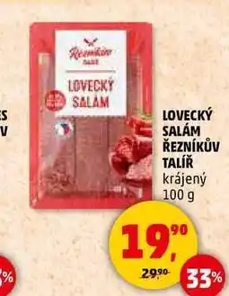 Penny Market LOVECKÝ SALÁM ŘEZNÍKŮV TALÍŘ, 100 g nabídka