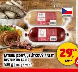 Penny Market JATERNICOVÝ, JELÍTKOVÝ PREJT ŘEZNÍKŮV TALÍŘ, 500 g nabídka
