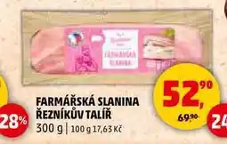 Penny Market FARMÁŘSKÁ SLANINA ŘEZNÍKŮV TALÍŘ, 300 g nabídka