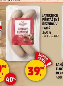 Penny Market JATERNICE PŘETÁČENÉ ŘEZNÍKŮV TALÍŘ, 360 g nabídka