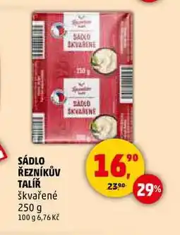 Penny Market SÁDLO ŘEZNÍKŮV TALÍŘ škvařené, 250 g nabídka