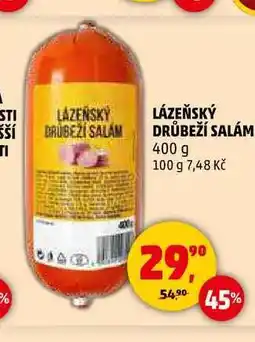 Penny Market LÁZEŇSKÝ DRŮBEŽÍ SALÁM, 400 g nabídka