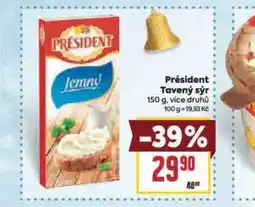 Billa Président tavený sýr nabídka