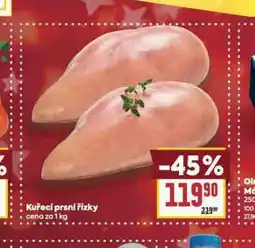 Billa Kuřecí prsní řízky nabídka