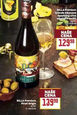 Billa Billa premium pinot grigio nabídka