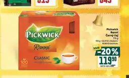 Billa Pikwick ranní černý čaj nabídka