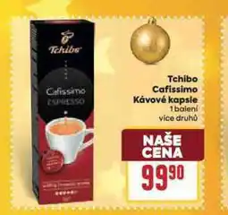 Billa Tchibo cafissimo kávové kapsle nabídka