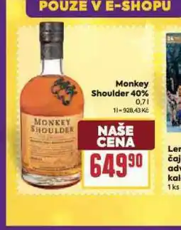 Billa Monkey shoulder 40% nabídka