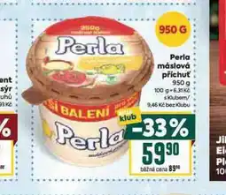 Billa Perla máslová příchuť nabídka