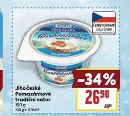 Billa Madeta jihočeské pomázánkové tradiční nabídka