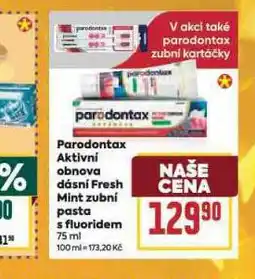 Billa Parodontax zubní pasta nabídka