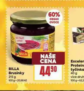 Billa Billa brisinky nabídka