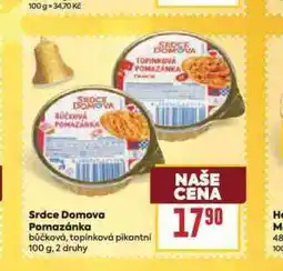 Billa Pomazánka nabídka