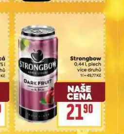 Billa Strongbow nabídka