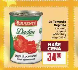 Billa La torrente rajčata nabídka