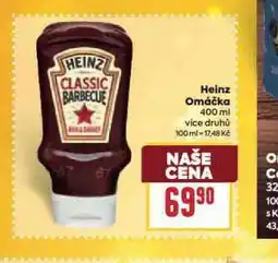 Billa Heinz omáčka nabídka