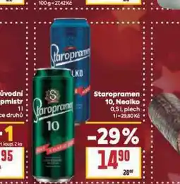 Billa Pivo staropramen 10 nabídka