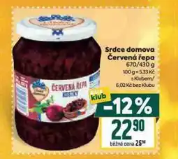 Billa Červená řepa nabídka