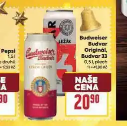 Billa Pivo budvar 33 nabídka