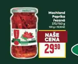 Billa Machland paprika řezaná nabídka