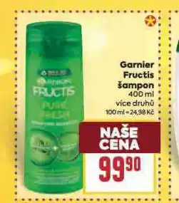 Billa Garnier fructis šampon nabídka