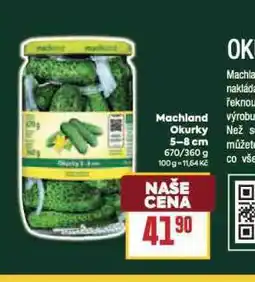 Billa Machland okurky 5-8 cm nabídka