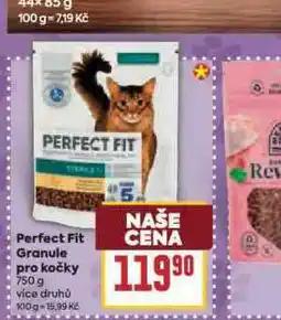 Billa Perfect fit granule pro kočky nabídka