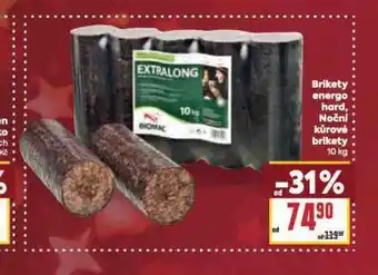 Billa Brikety energo hard nabídka