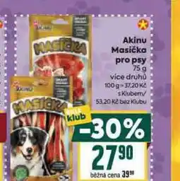 Billa Akinu masička pro psy nabídka