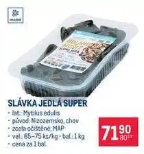 Makro Slávka jedlá Super nabídka