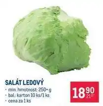 Makro Salát ledový nabídka
