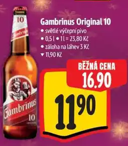 Albert Gambrinus Originál 10 nabídka