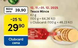 Tesco Tesco Mince nabídka