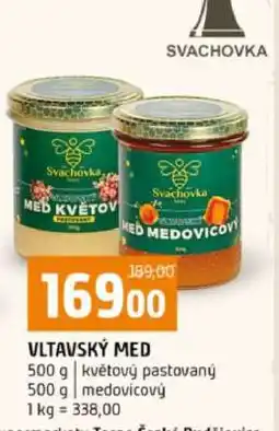 Terno VLTAVSKÝ MED nabídka