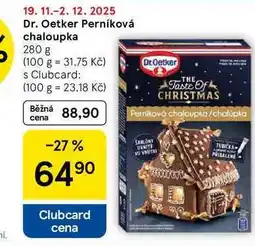 Tesco Dr. Oetker Perníková chaloupka, 280 g nabídka