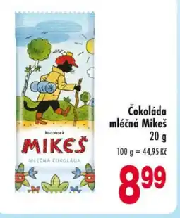 Qanto Čokoláda mléčná Mikeš nabídka