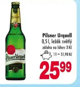 Qanto Pilsner Urquell nabídka