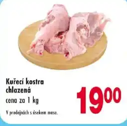 Qanto Kuřecí kostra chlazená nabídka