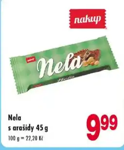 Qanto Nela s arašídy nabídka