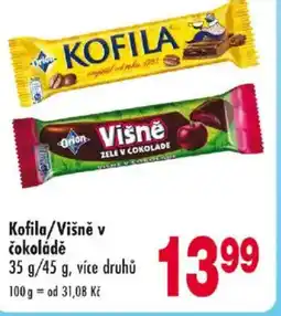 Qanto Kofila/Višně v čokoládě nabídka