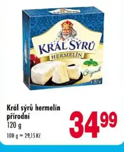 Qanto Král sýrů hermelín přírodní nabídka
