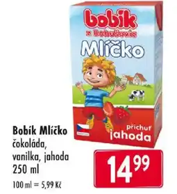 Qanto Bobík Mlíčko čokoláda, vanilka, jahoda nabídka