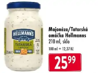 Majonéza/Tatarská omáčka Hellmanns
