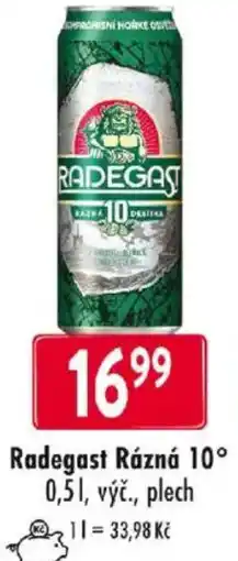 Qanto Radegast Rázná 10° nabídka