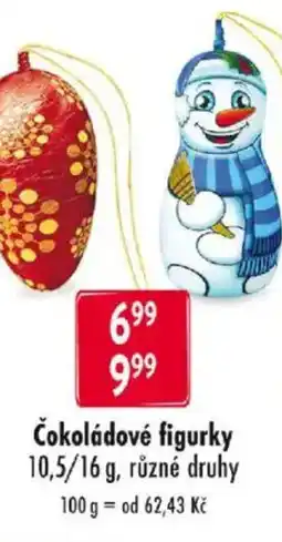 Qanto Čokoládové figurky nabídka