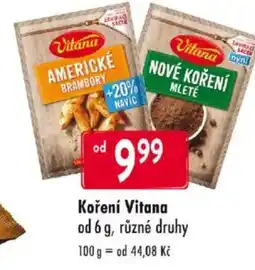 Qanto Koření Vitana nabídka