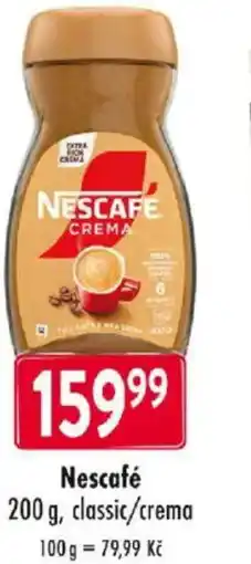 Qanto Nescafé, classic/crema nabídka