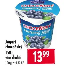 Qanto Jogurt choceňský nabídka
