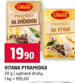 Terno Vitana pyramidka nabídka