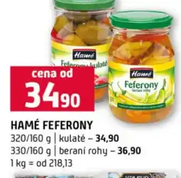 Terno Hamé feferony nabídka